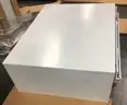 **** MAYLINE WHITE C-FILE 5 DRAWER STEEL FLAT FILE CABINETS WITH DUST COVER 7868DG5 FOR 30 x 42 SHEETS (2 UNITS) *** (I)