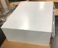 **** MAYLINE WHITE C-FILE 5 DRAWER STEEL FLAT FILE CABINETS WITH DUST COVER 7868DG5 FOR 30 x 42 SHEETS (2 UNITS) *** (I)