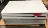**** MAYLINE WHITE C-FILE 5 DRAWER STEEL FLAT FILE CABINETS WITH DUST COVER 7868DG5 FOR 30 x 42 SHEETS (2 UNITS) *** (I)