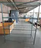 **** 4-TIER WIRE METAL SHELVING RACK (75&#x22; H. x 59 1/2&#x22; W. x 24&#x22; D.) **** (ND)