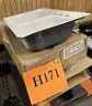 **** WHITE ENAMELED STEEL KITCHEN SINKS WITH 4-FAUCET HOLES (2 UNITS) (32&#x22; x 21&#x22;) **** (I)
