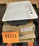 **** WHITE ENAMELED STEEL KITCHEN SINKS WITH 4-FAUCET HOLES (2 UNITS) (32&#x22; x 21&#x22;) **** (I)