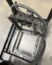 **** METAL RETRACTABLE GREASE HOSE REEL WITH CART **** (I)