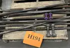 **** METAL BARBELLS AND DUMBBELS (1 PALLET) **** (I)