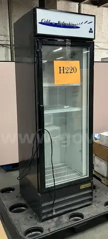 **** COLD-TECH J1GR-15S ONE GLASS SWING DOOR REFRIGERATED MERCHANDISER (26&#x22; L. x 23&#x22; D. x 78&#x22; H. ) **** (I)