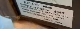 **** VINTAGE ELEPIAN EP-102 MINI KEYBOARD **** (I)