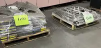 **** STAGING STRAIGHT SEATED RISER SYSTEM WITH GUARD RAILS (2 PALLETS) **** (I)