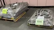 **** STAGING STRAIGHT SEATED RISER SYSTEM WITH GUARD RAILS (2 PALLETS) **** (I)