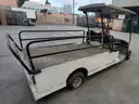 **** 2-PASSENGER ELECTRIC GOLF CART WITH FLATBED **** (Y)