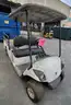 **** 2-PASSENGER ELECTRIC GOLF CART WITH FLATBED **** (Y)