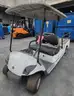**** 2-PASSENGER ELECTRIC GOLF CART WITH FLATBED **** (Y)