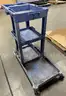 **** HEAVY-DUTY BLUE CUSTODIAL-JANITORIAL CART **** (I)