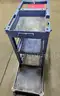 **** HEAVY-DUTY BLUE CUSTODIAL-JANITORIAL CART **** (I)
