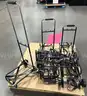 **** FOLDING HAND TRUCK LUGGAGE CARTS WITH BUNGEE CORD (8 UNITS) **** (I)