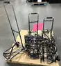 **** FOLDING HAND TRUCK LUGGAGE CARTS WITH BUNGEE CORD (8 UNITS) **** (I)
