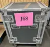 **** VINTAGE DOD 1220 RM 12 CHANNEL PROFESSIONAL MIXER EQUALIZER WITH FLIGHT CASE AND WOODEN DOLLY **** (I)