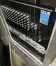 **** VINTAGE DOD 1220 RM 12 CHANNEL PROFESSIONAL MIXER EQUALIZER WITH FLIGHT CASE AND WOODEN DOLLY **** (I)