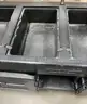 **** CAMBRO BLACK MOBILE FOOD &#x26; BEVERAGE VENDING CART **** (I)
