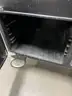 **** CAMBRO BLACK MOBILE FOOD &#x26; BEVERAGE VENDING CART **** (I)