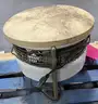 **** FRIGID VINTAGE HANSOCK FOOT STOOL FAN **** (I)