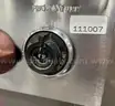 **** WOLF-STAINLESS STEEL 6-BURNER RANGE WITH CONVECTION OVEN AND BACK SPLASH **** (I)