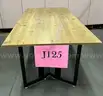 **** EXTENDABLE DROP LEAF FOLDING DINING TABLE (63&#x22; W. x 31 1/2&#x22; D. x 29 1/2&#x22;H.) **** (I)
