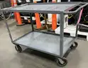 **** INDUSTRIAL METAL UTILITY CART (48&#x22; L. x 30&#x22; W. x 38&#x22; H.) **** (I)
