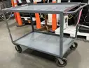 **** INDUSTRIAL METAL UTILITY CART (48&#x22; L. x 30&#x22; W. x 38&#x22; H.) **** (I)
