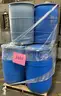 **** 55 GL. EMPTY PLASTIC DRUMS (6 UNITS) **** (I)
