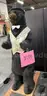 **** STANDING 5FT. BLACK BEAR PLUSH STUFFED ANIMAL (FOR DECORATION ONLY) (NOT A TOY) **** (I)