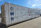 **** 40 FT. STORAGE CONTAINER WITH VENTILATION **** (P)