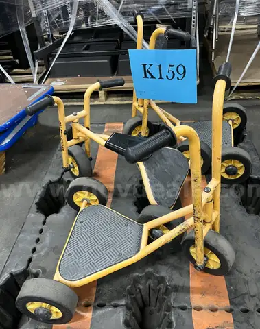 **** LAKESHORE PRESCHOOL TRIKE AND  3-WHEEL SCOOTERS (3 UNITS) **** (I)