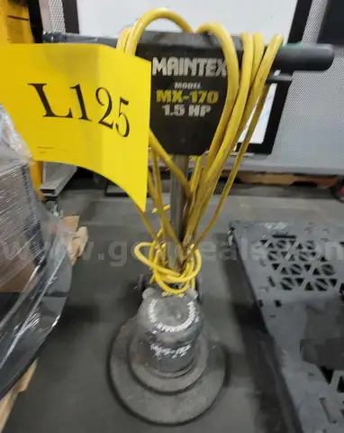**** MAINTEX MX-170 1.5 HP 17" FLOOR MACHINE **** (I)