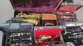 **** ASSORTED WOODWIND AND BRASS MUSICAL INSTRUMENTS (11 UNITS) **** (I)