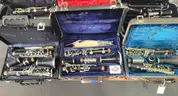 **** ASSORTED WOODWIND AND BRASS MUSICAL INSTRUMENTS (11 UNITS) **** (I)