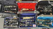 **** ASSORTED WOODWIND AND BRASS MUSICAL INSTRUMENTS (11 UNITS) **** (I)