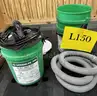 **** GREENLEE 390 LIL FISHER VACUUM-BLOWER WITH EXTRA CONTAINER AND SUPPLIES (1 PALLET) **** (I)
