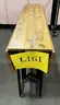 **** EXTENDABLE DROP LEAF FOLDING DINING TABLE (63" W. x 31 1/2" D. x 29 1/2"H.) **** (I)