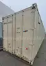 ****  40 FT. STORAGE CONTAINER WITH METAL RACKS, VENTILATION, AND LIGHTING OUTLET **** (P)