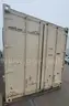 ****  40 FT. STORAGE CONTAINER WITH METAL RACKS, VENTILATION, AND LIGHTING OUTLET **** (P)