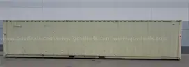 ****  40 FT. STORAGE CONTAINER WITH METAL RACKS, VENTILATION, AND LIGHTING OUTLET **** (P)