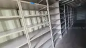 ****  40 FT. STORAGE CONTAINER WITH METAL RACKS, VENTILATION, AND LIGHTING OUTLET **** (P)
