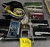 **** ASSORTED BRASS AND WOODWIND MUSICAL INSTRUMENTS **** (I)
