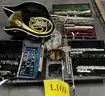 **** ASSORTED BRASS AND WOODWIND MUSICAL INSTRUMENTS **** (I)