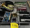 **** ASSORTED BRASS AND WOODWIND MUSICAL INSTRUMENTS **** (I)