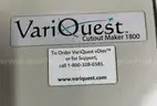 **** VARI-QUEST CUT-OUT MAKER 1800 **** (I)