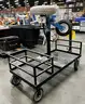 **** JUGS FOOTBALL PASSING MACHINE WITH HEAVY-DUTY METAL CART **** (I)