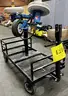 **** JUGS FOOTBALL PASSING MACHINE WITH HEAVY-DUTY METAL CART **** (I)
