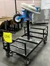 **** JUGS FOOTBALL PASSING MACHINE WITH HEAVY-DUTY METAL CART **** (I)