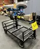 **** JUGS FOOTBALL PASSING MACHINE WITH HEAVY-DUTY METAL CART **** (I)